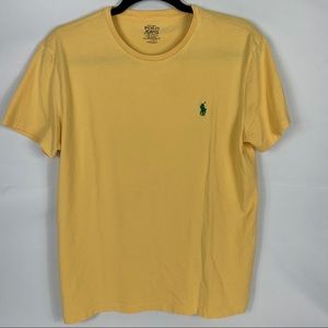Men’s Polos by Ralph Lauren Yellow Shirt size M